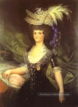 La reine Maria Luisa Francisco de Goya Peinture à l'huile